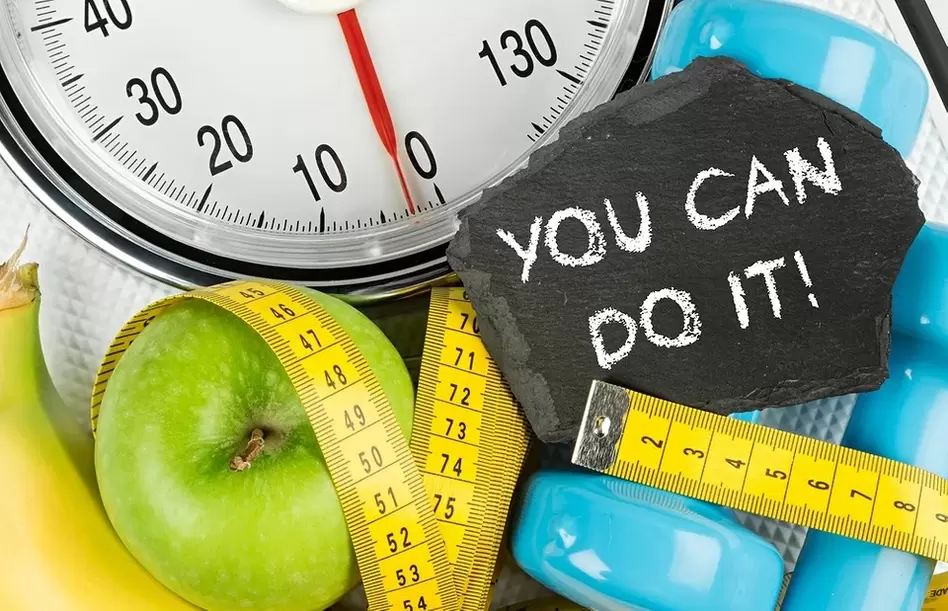 Du kan gå ner i vikt på en vecka med en balanserad kost och aktivitet